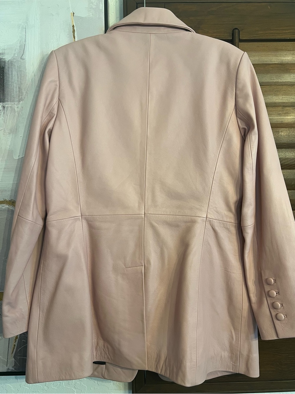 NWT WALTER BAKER MIA LEATHER BLAZER🌸 - Picture 9 of 9